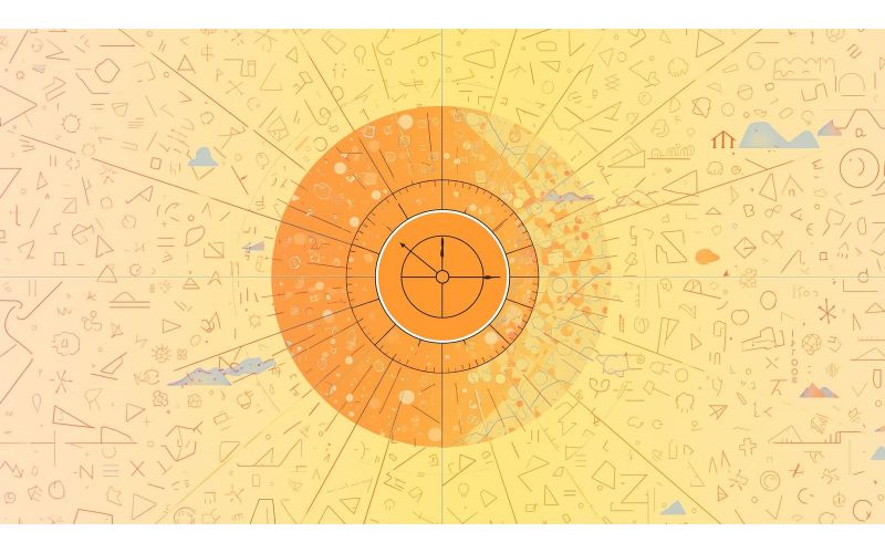 Clock transforming into flexible calendar with work-life balance scale representing workplace flexibility benefits that support employee mental health