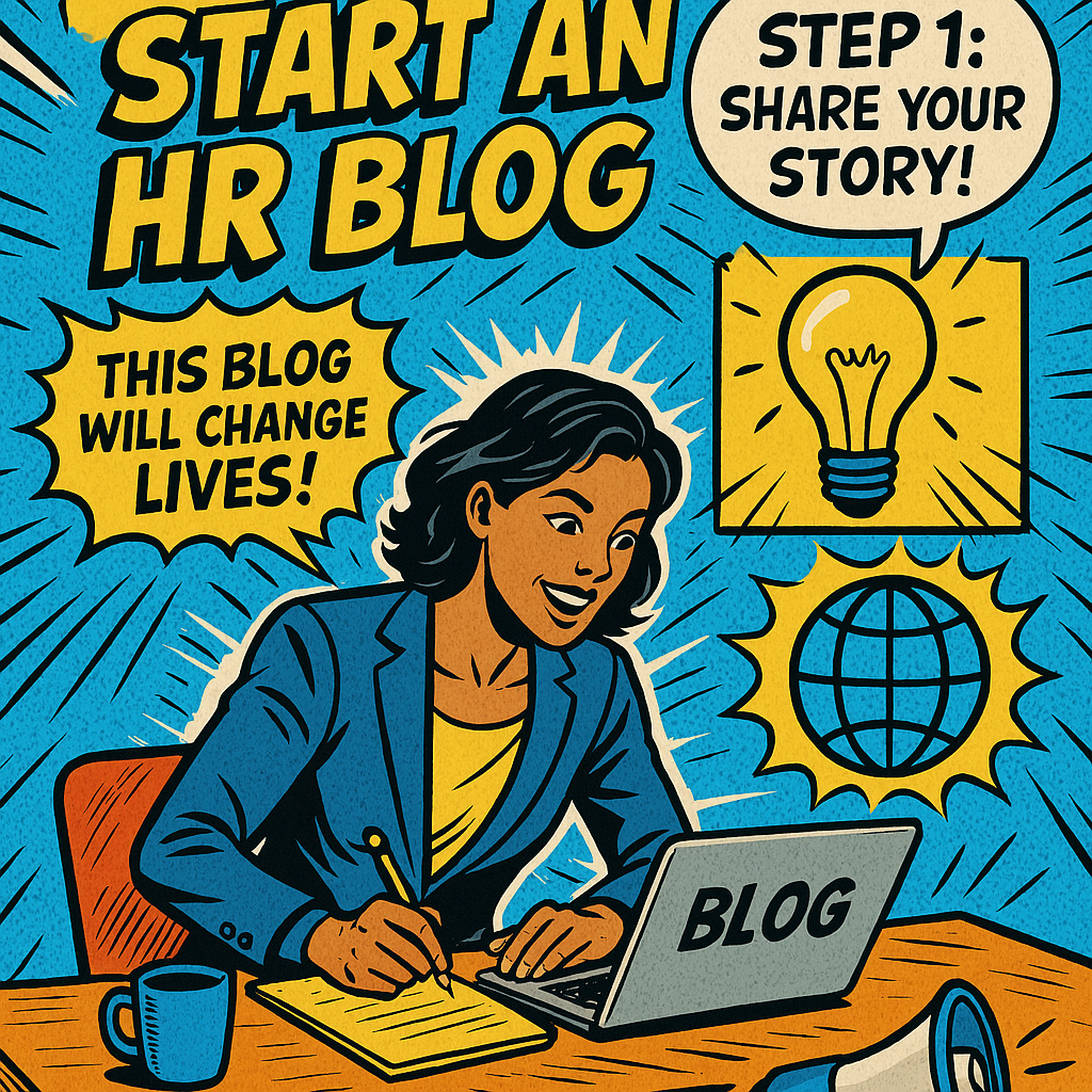 Businesswoman designing digital HR templates for her side hustle.