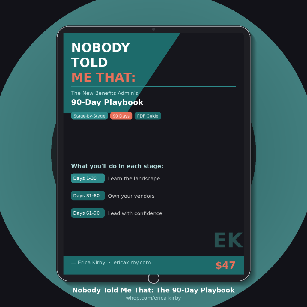 New Ben Admin Playbook