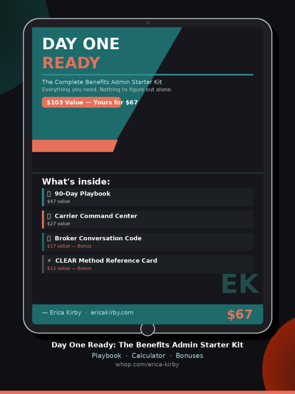 Day One Ready: The Benefits Admin Starter Kit